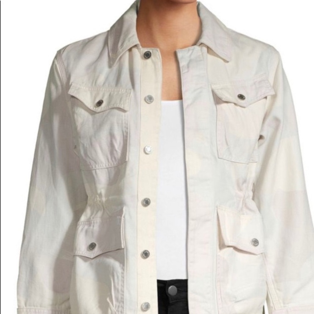 Zadig & Voltaire Kimi Camouflage Jacket Size XS